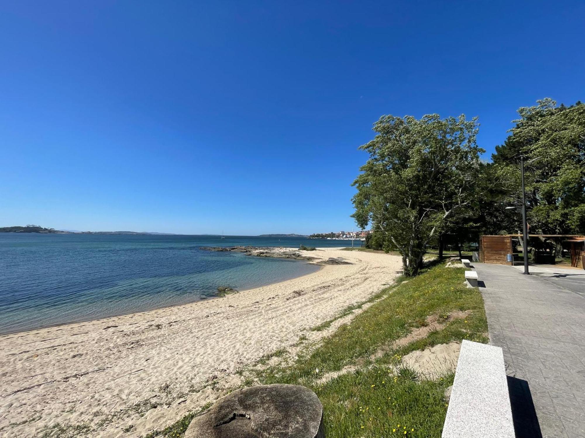 Piso Cerca De La Playa En Escarabote,Boiro Exterior foto