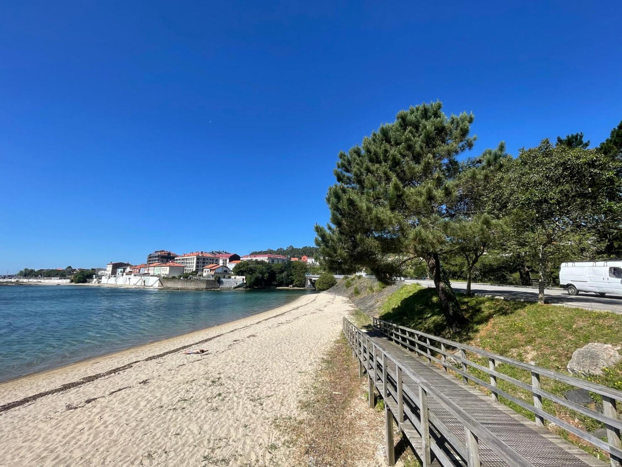 Piso Cerca De La Playa En Escarabote,Boiro Exterior foto